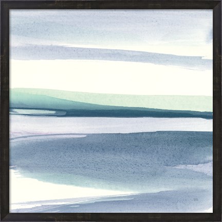 Framed Mint Dawn III Print