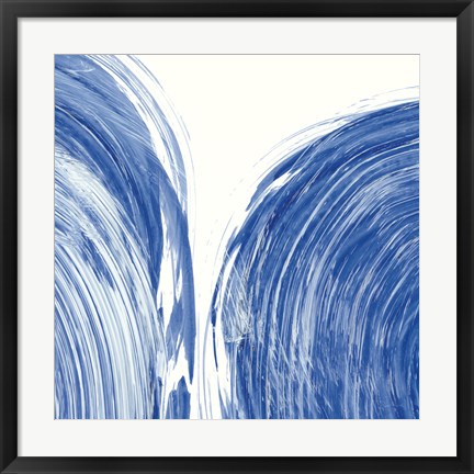 Framed Swirl I Print