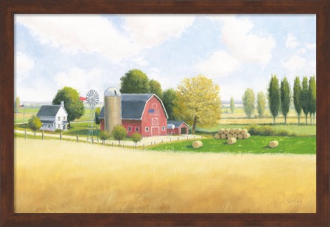 Framed Land of the Brave Print