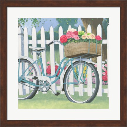 Framed Beautiful Country II Square Print