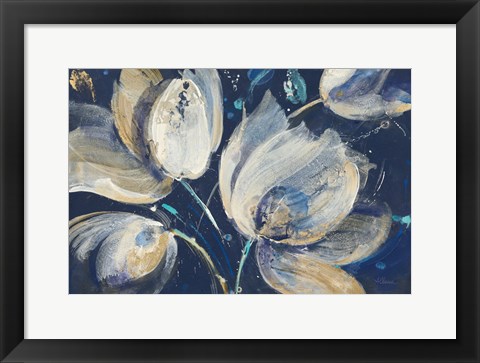 Framed Midnight Garden Print