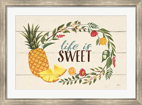 Framed Sweet Life X Print