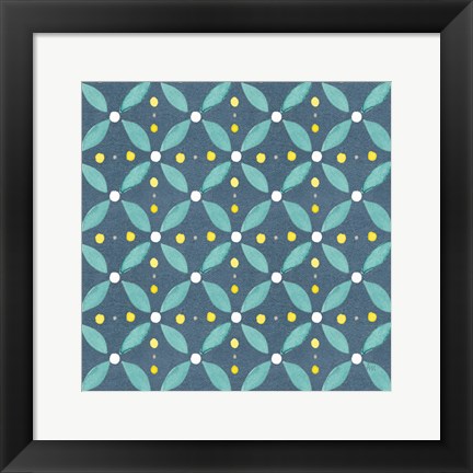 Framed Garden Getaway Pattern XB Print