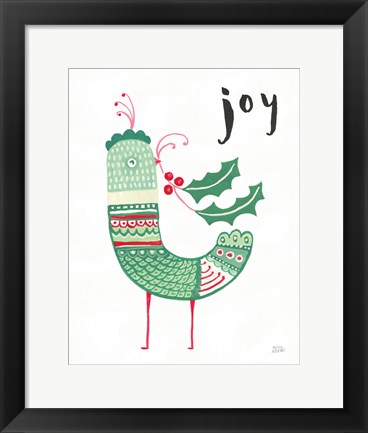 Framed Christmas Tweets II Print