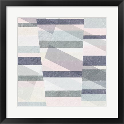 Framed Pastel Reflections III Print