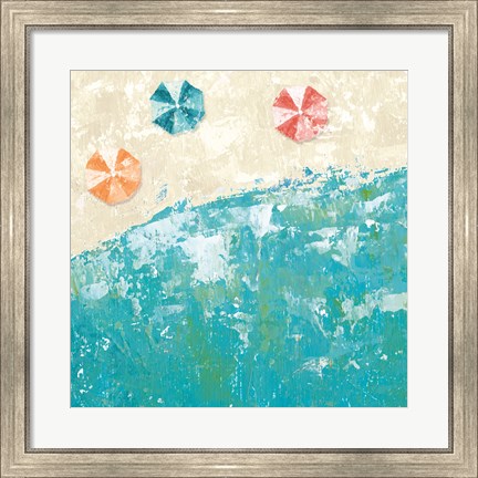 Framed Beach Days Print