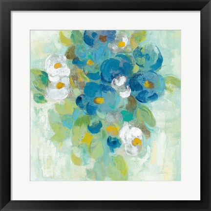 Framed Spring Aroma II Yellow Print