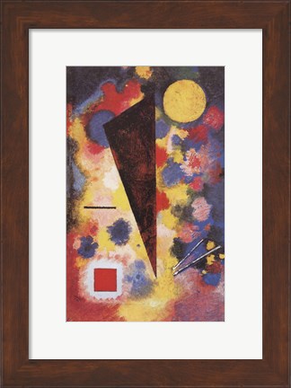 Framed Multicolored Resonance Print