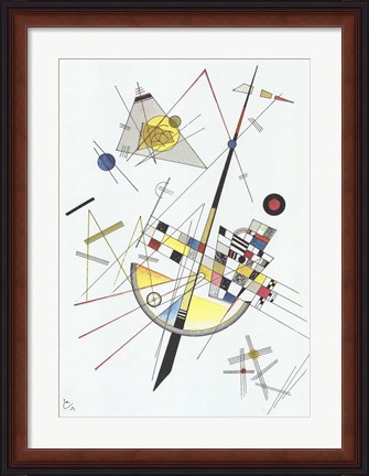 Framed Delicate Tension (1923) Print