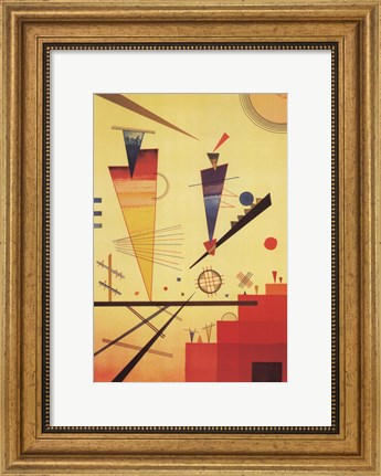 Framed Merry Structure Print