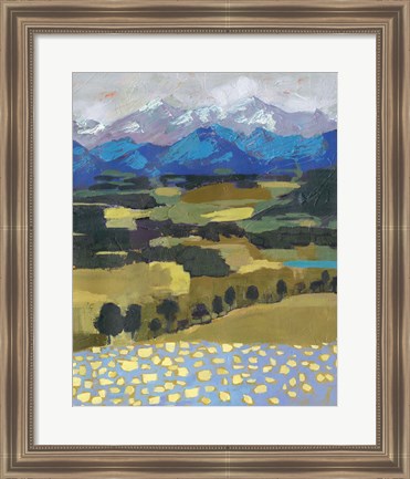 Framed Alpine Impression II Print