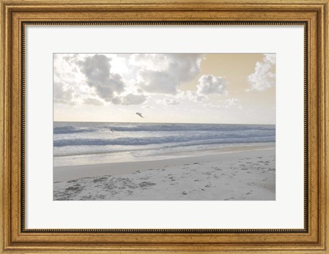 Framed Serene Sea I Print