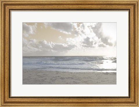 Framed Serene Sea III Print