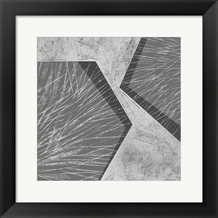 Framed Orchestrated Geometry I Print