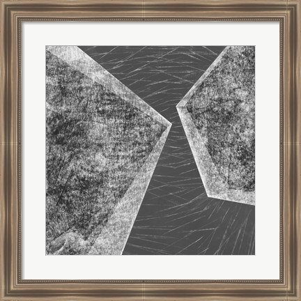 Framed Orchestrated Geometry III Print