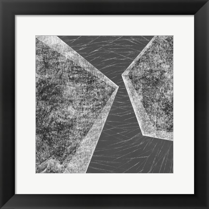 Framed Orchestrated Geometry III Print