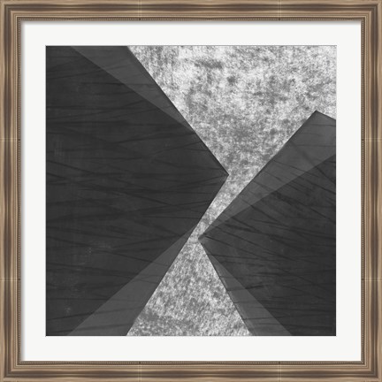 Framed Orchestrated Geometry V Print