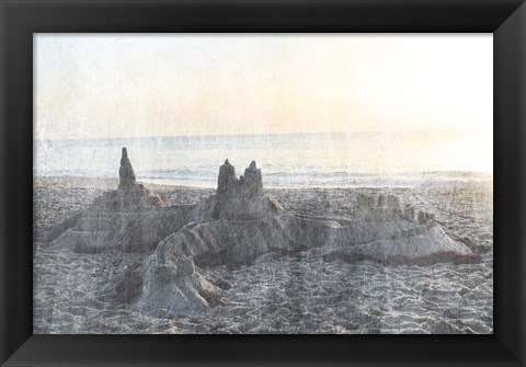 Framed Sand Castle II Print