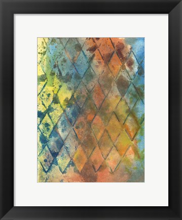 Framed Spring Lattice I Print