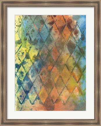 Framed Spring Lattice I Print