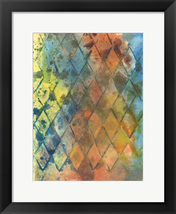 Framed Spring Lattice I Print