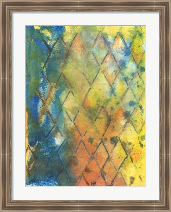 Framed Spring Lattice II Print