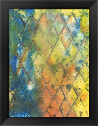 Framed Spring Lattice II Print