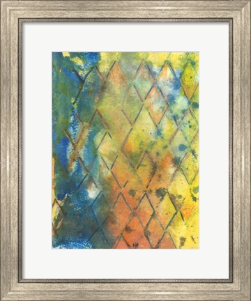 Framed Spring Lattice II Print