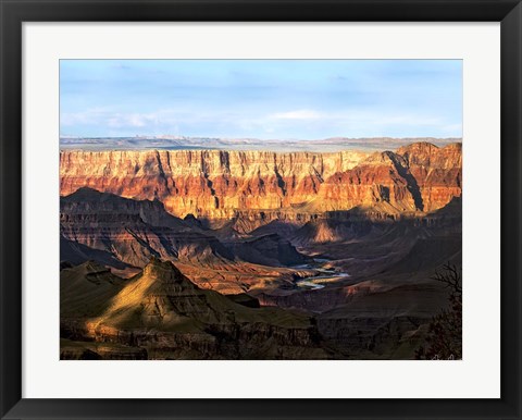 Framed Canyon View II Print