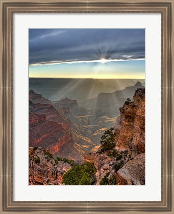 Framed Canyon View XI Print