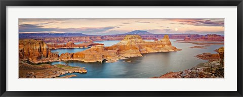 Framed Lake Canyon View III Print