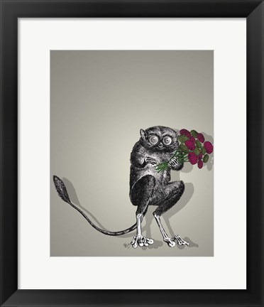 Framed Freaky Flowers Print