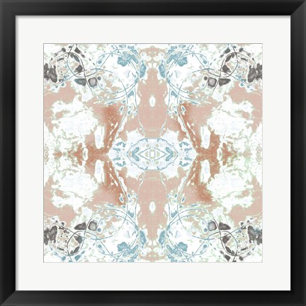 Framed Pretty Mirror IV Print