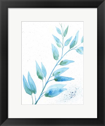 Framed Leaf Sunshine I Print