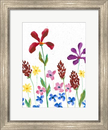 Framed Vivid Whimsy II Print