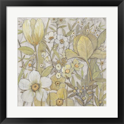 Framed Mix Floral II Print