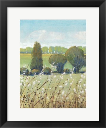 Framed Summer Breeze I Print