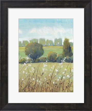 Framed Summer Breeze II Print