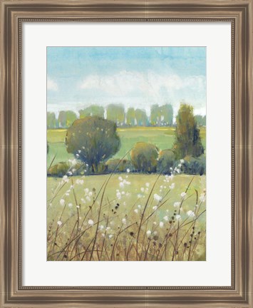 Framed Summer Breeze II Print