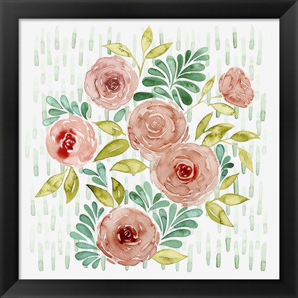 Framed Spring Blossoming II Print