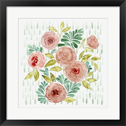 Framed Spring Blossoming II Print