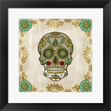 Framed Day of the Dead I Print