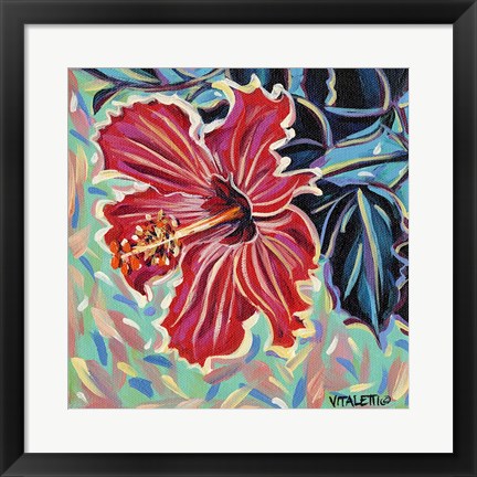 Framed Hawaiian Beauty II Print