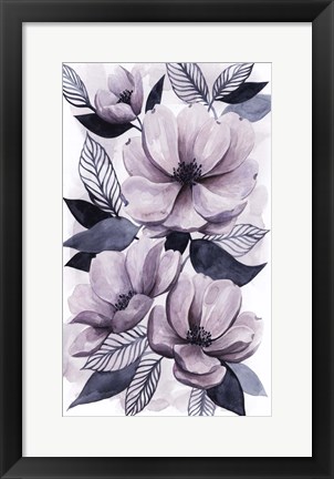 Framed Lavender Burst II Print