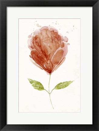 Framed Boom Bloom I Print