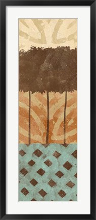 Framed Tribal Trio II Print