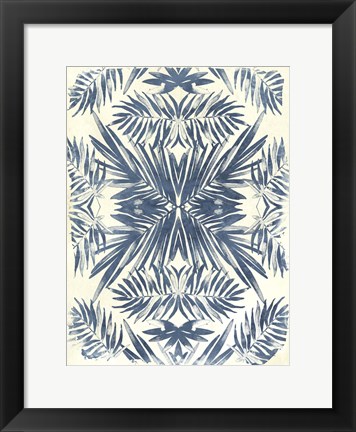 Framed Tropical Kaleidoscope II Print