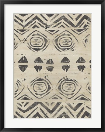 Framed Pattern Bazaar III Print