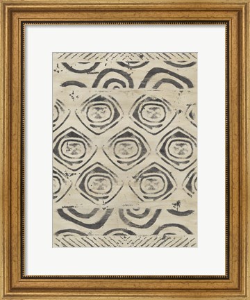 Framed Pattern Bazaar VI Print