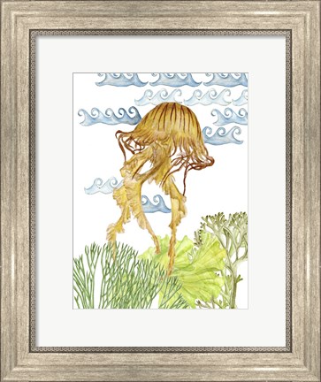 Framed Undersea Creatures IV Print